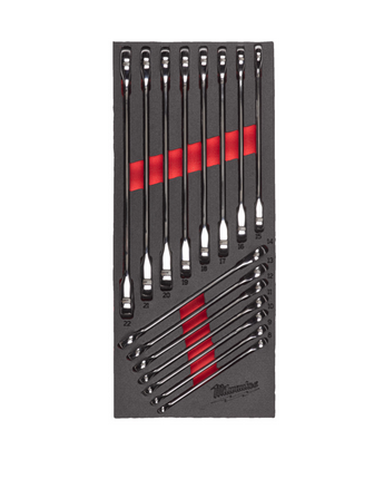 Clé à cliquet et à fourche MAX BITE Milwaukee 15 pièces — lot de 15 pièces