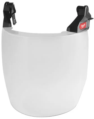 Visière complète Milwaukee BOLT Compact transparente pour casque BOLT 200