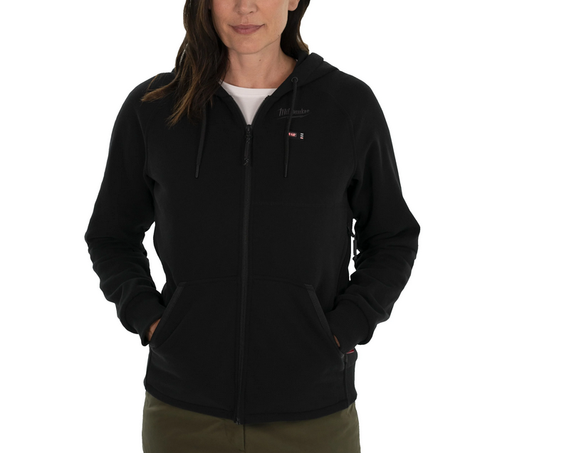 Pullover chauffant Milwaukee pour femme, noir