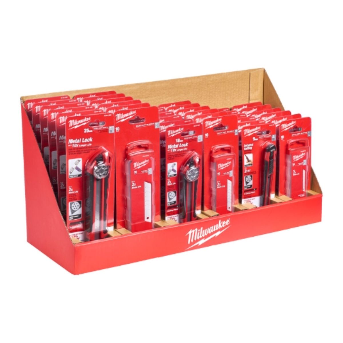 Lames pour cutter Milwaukee – Coffret de 36 pièces — lot de 36 pièces