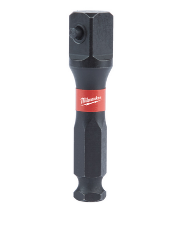 Milwaukee SHOCKWAVE Adaptateur 7/16" Hex vers 1/2" carré