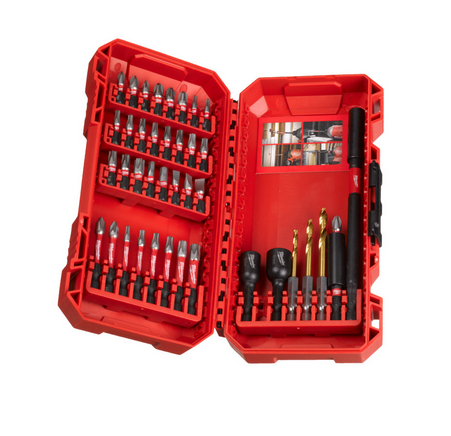 Set Milwaukee SHOCKWAVE perçage & vissage 40 pièces — lot de 40 pièces