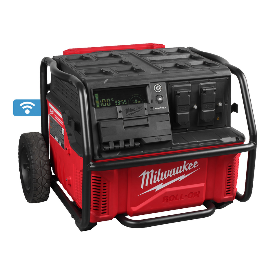 Milwaukee Générateur mobile 7200/3600 W - 2,5 kWh - Réf. IRPSUOP2500
