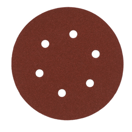 Disques de ponçage Milwaukee pour ponceuse excentrique 150 mm, 6 trous
