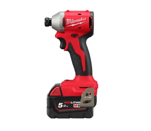 Milwaukee M18 visseuse à chocs 1/4" M18 BLIDR-502X, 2x 5,0 Ah et chargeur