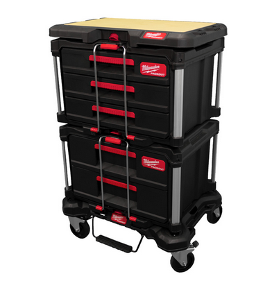 Set de démarrage PACKOUT 4 pièces pour automobile - PACKOUT chariot, valise à 2 tiroirs, valise — lot de 4 pièces