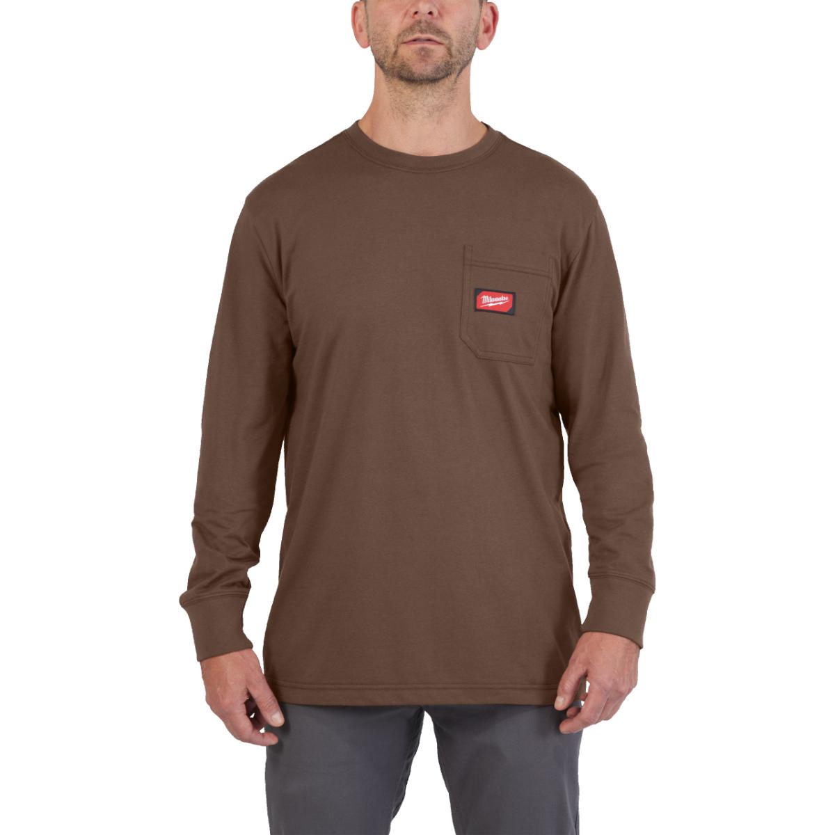 T-shirt à manches longues de travail Milwaukee avec protection UV
