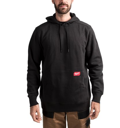 Sweat à capuche de travail léger Milwaukee noir WHMWBL-M
