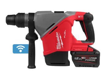 Perforateur combiné SDS-Max 40 mm sur batterie M18 ONE-KEY Milwaukee M18FHACO540-122C, 2x 12,0 Ah FORGE et chargeur