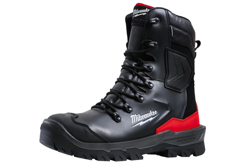 Bottes de sécurité Milwaukee taille 42 ARMOURTRED S7S, cuir noir