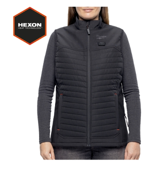 Gilet chauffant Milwaukee M12 HPVLBL3-0 (S) 12 V Noir pour femmes, sans batterie ni chargeur