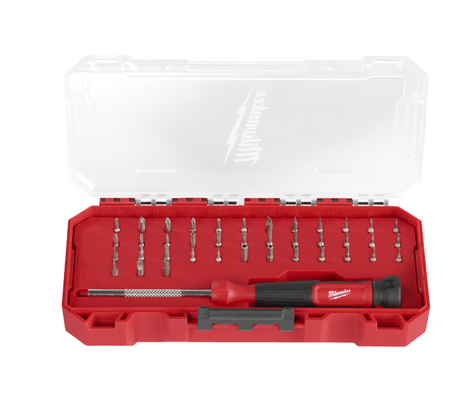 Set de tournevis fins Milwaukee PACKOUT, 39 pièces