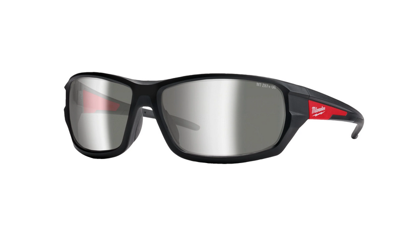 Lunettes de protection argentées Milwaukee Performance