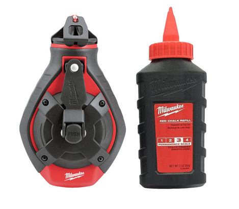 Cordeau traceur Milwaukee rouge 30 m