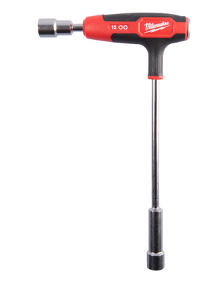Clé à douille T-Griff Softgrip 13 mm Milwaukee T-STRIKE™