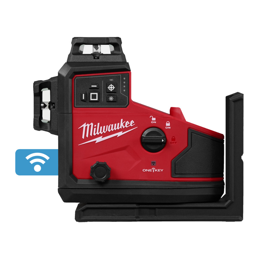 Niveau laser 360° 3 plans Milwaukee M12™ 3 x 360° sur batterie - M12A3PLO-0C
