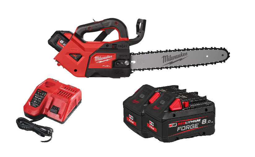 Tronçonneuse à chaîne sur batterie Milwaukee M18 FUEL™ M18FTHCHS35-802, guide 35 cm