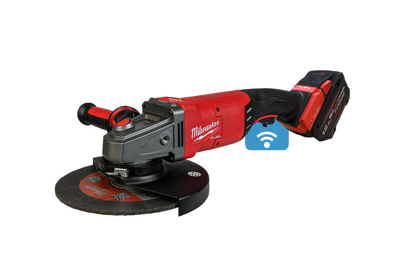 Meuleuse d'angle M18 FUEL ONE-KEY sur batterie Milwaukee M18 ONEFLAG230XPDB-122C, 2x 12,0 Ah FB et chargeur