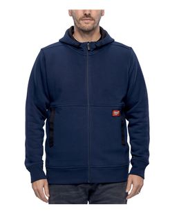 Pull à capuche Milwaukee bleu taille L