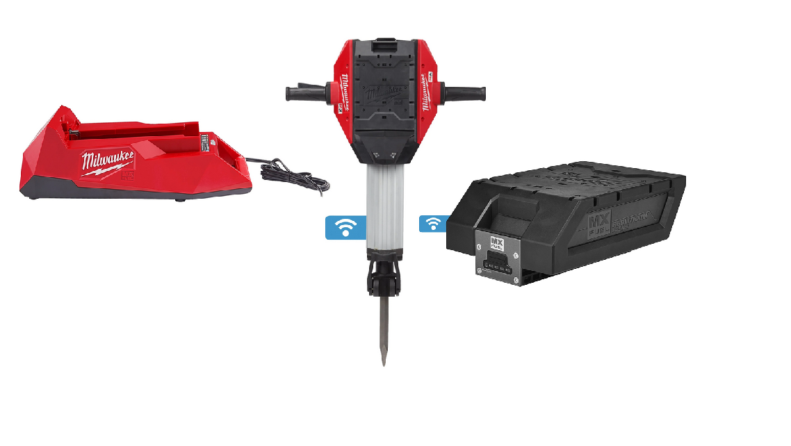 MIlwaukee MX FUEL™ Marteau piqueur sur batterie MXFDH2528HFC-802 25 kg