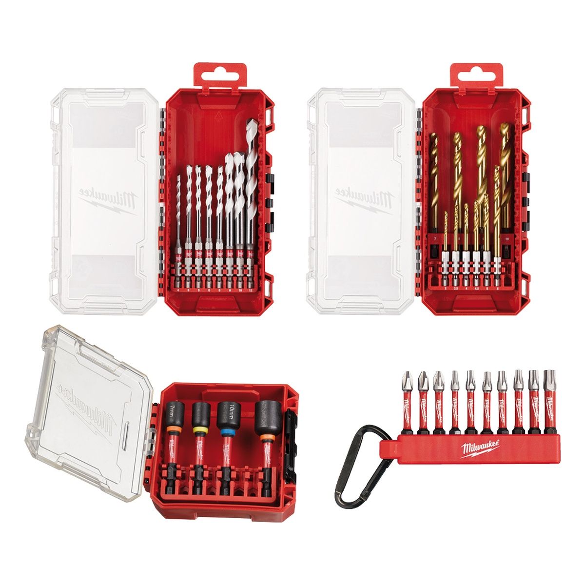 Set d'accessoires SHOCKWAVE Milwaukee 32 pièces