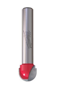 Fraise à rainurer Milwaukee à rayon 8 mm (queue)