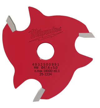 Milwaukee Fraise à disque pour queue 8 mm 5 mm
