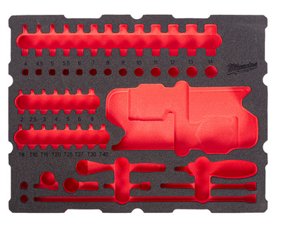 Insert de rechange Milwaukee pour douilles et embouts 1/2" PACKOUT