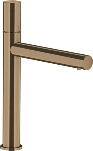 Mélangeur de lavabo Axor UNO 200 à levier zéro brushed bronze