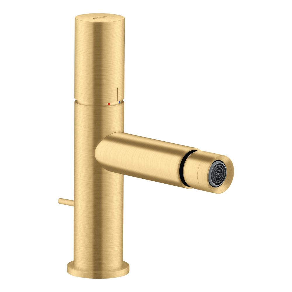 Mitigeur bidet Hansgrohe AXOR Uno, 5 l/min, Zerogriff, évacuation par tige de traction, finition Or brossé
