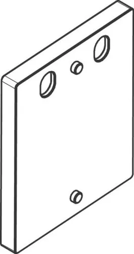 Hansgrohe Compensateur de carrelage 7 mm pour Showerpipe, 93146000