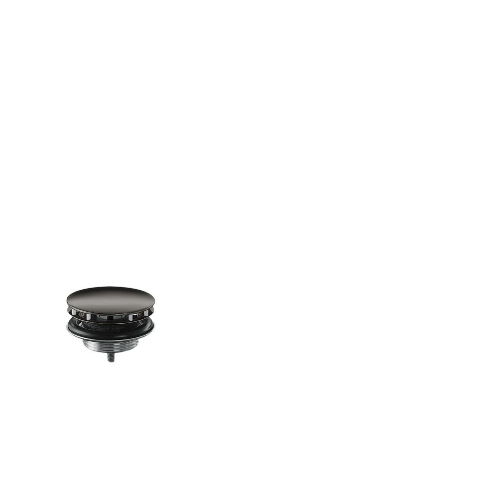 Hansgrohe AXOR Sortie de vidange non obturable pour lavabo, G 1 1/4", DN 32, Chrome noir poli