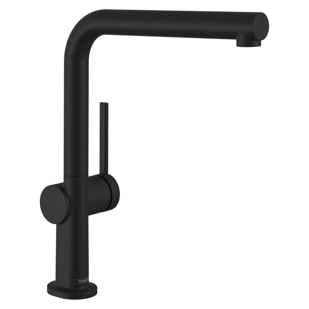 Mitigeur de cuisine Hansgrohe Talis M54mm, monocommande, hauteur de bec 270 mm, débit 8,4 l/min, 1 jet, noir mat