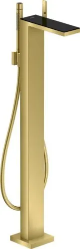 Mitigeur monocommande de baignoire Axor MYEDITION bodenst sans plaque finition or poli