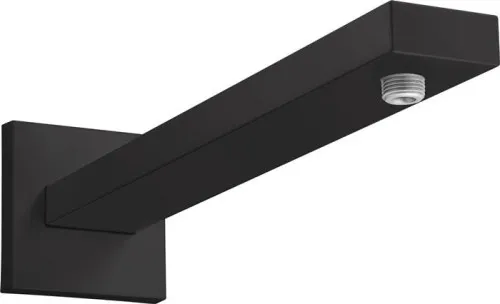 Hansgrohe Bras de douche E 39 cm, tige rectangulaire, noir mat
