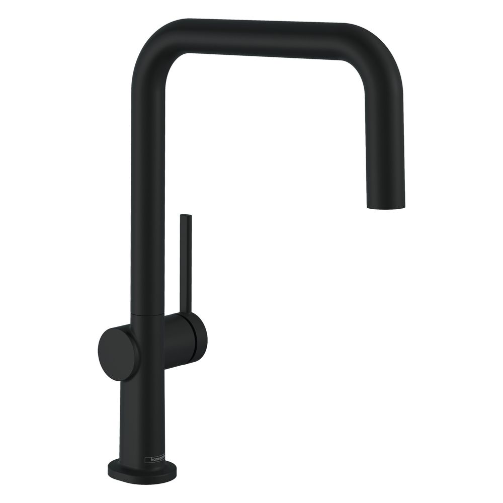 Mitigeur de cuisine monocommande Talis M54 mm, sortie 220 mm, 5,7 l/min, EcoSmart, 1 jet, noir mat