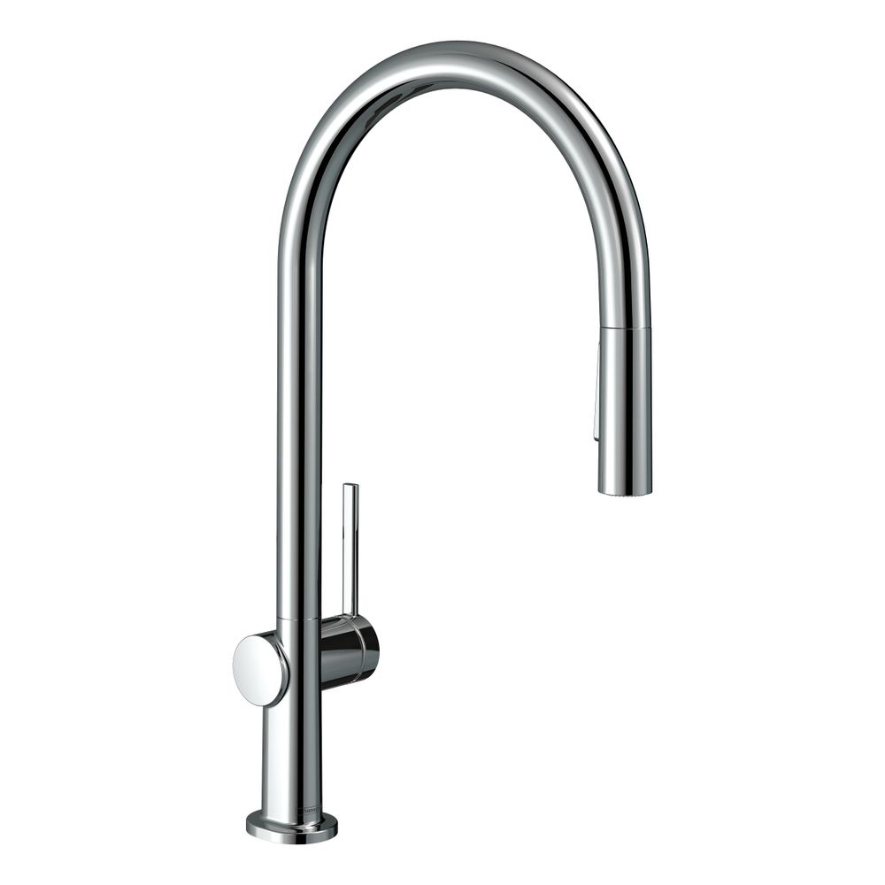 Robinet de cuisine Hansgrohe Talis M54 mm, mitigeur monocommande 210 mm, 5 l/min, EcoSmart, bec orientable, 2 jets, chromé
