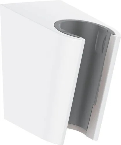 Support mural Hansgrohe PorterS pour douchettes blanc mat