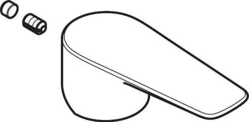 Hansgrohe Griff CoolStart pour Talis E, Blanc mat, 92688700