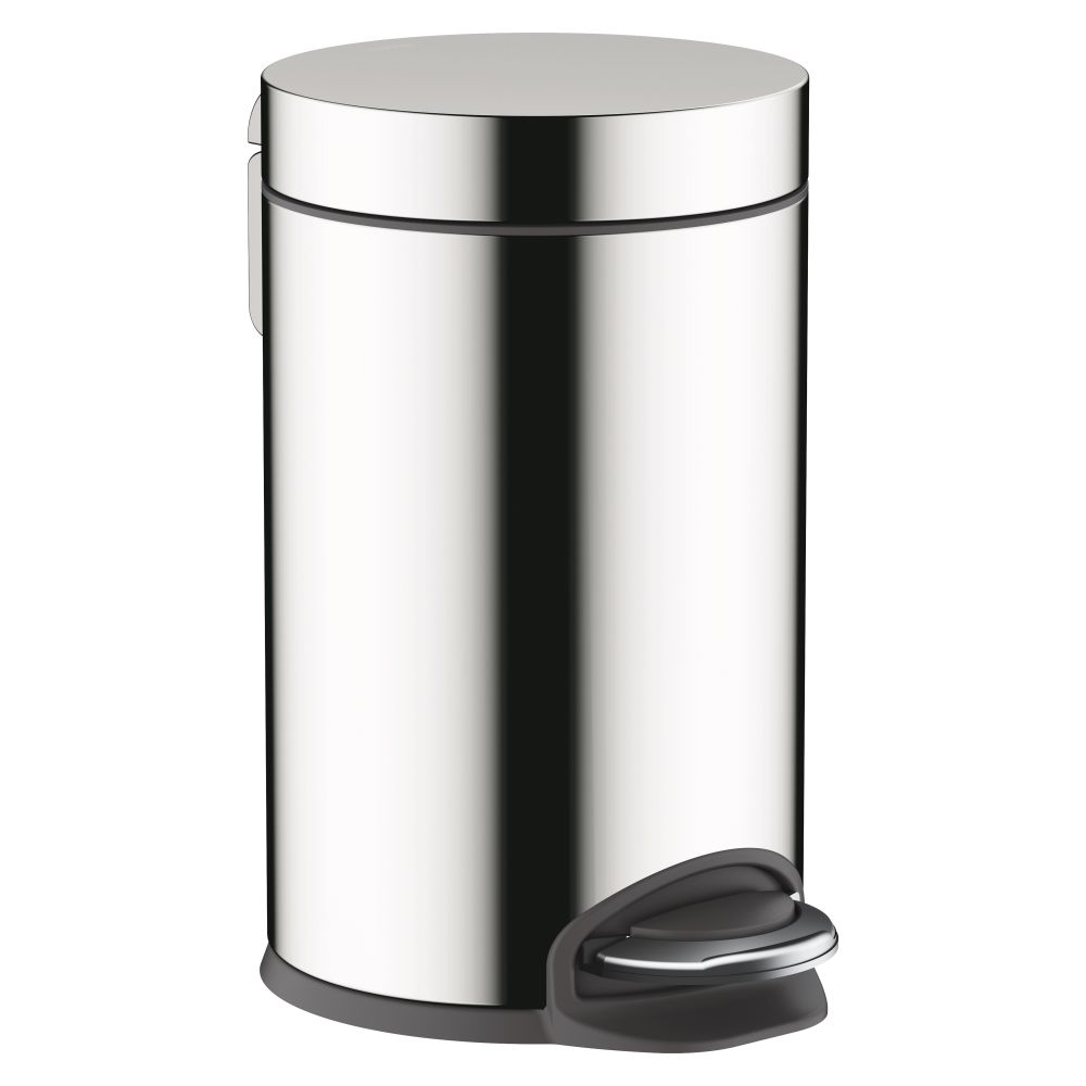 Hansgrohe AddStoris Seau à pédale 3 L, insert amovible, Chromé