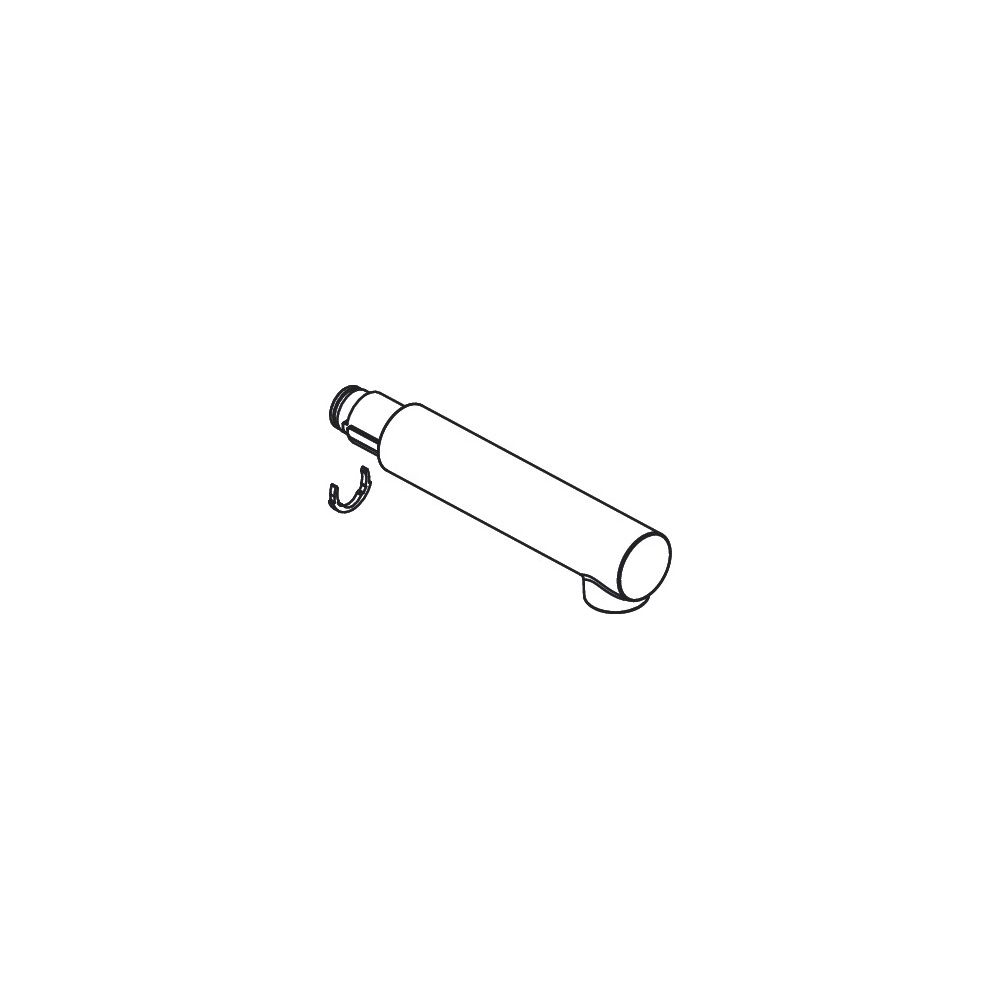 Goulotte extractible 1jet LowFlow pour mitigeur de cuisine Talis M54, chromé, 93752000