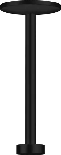 Raccord de plafond Hansgrohe AXOR One 300 mm pour pommeau 280 mm 2jet, Noir mat