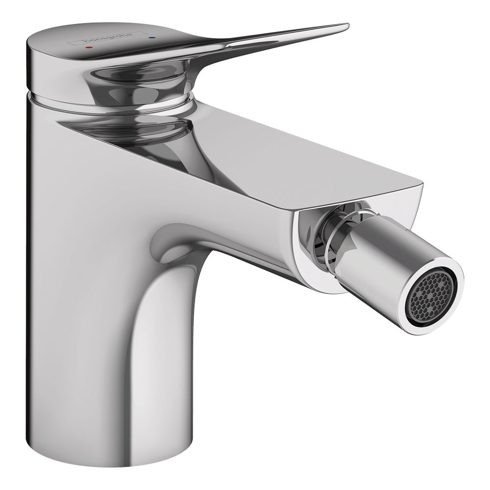 Mitigeur bidet Hansgrohe Vivenis à levier unique, 7,5 l/min, évacuation par tige de traction, chromé
