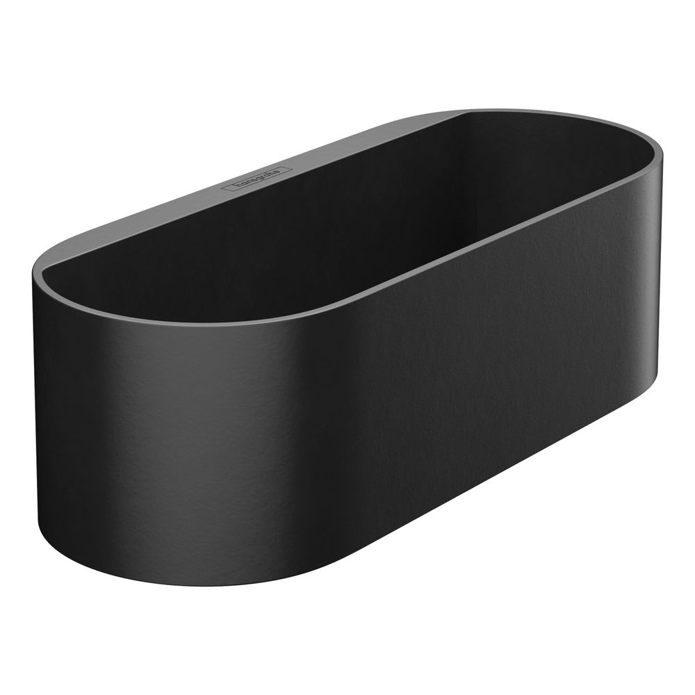 Panier de rangement WallStoris profond Hansgrohe, noir mat