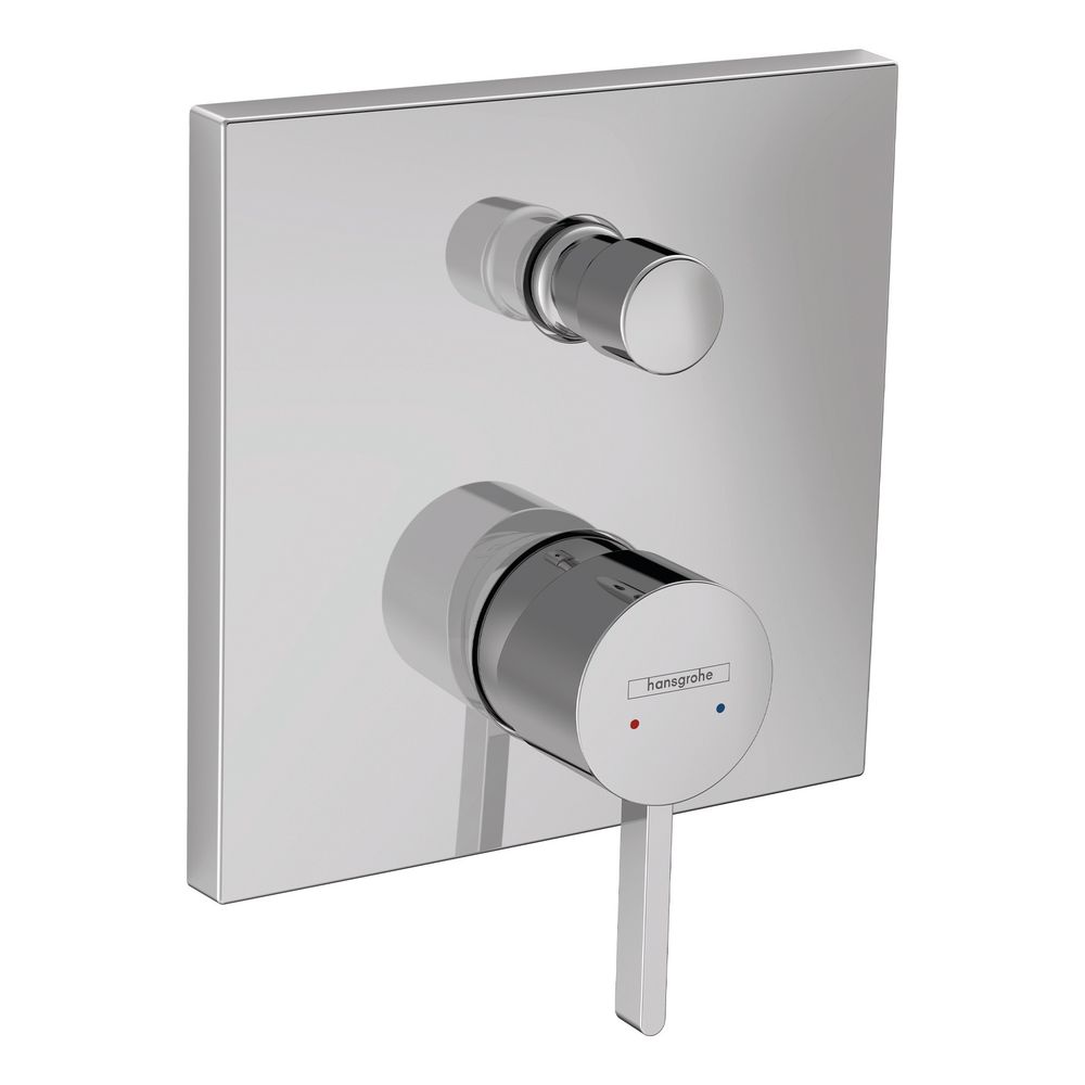 Hansgrohe Finoris - Mitigeur monocommande encastré pour baignoire - Débit 29 l/min - Pour iBox universal - Chrome