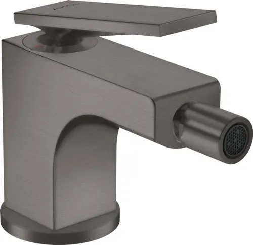 Axor Mitigeur monocommande pour bidet CITTERIO m ZAG Poignée levier chrome noir brossé
