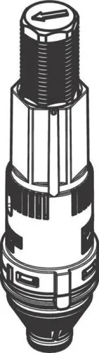 Vanne d'arrêt Hansgrohe Talis SC AVP DN 5 E pour eau froide, 94397000