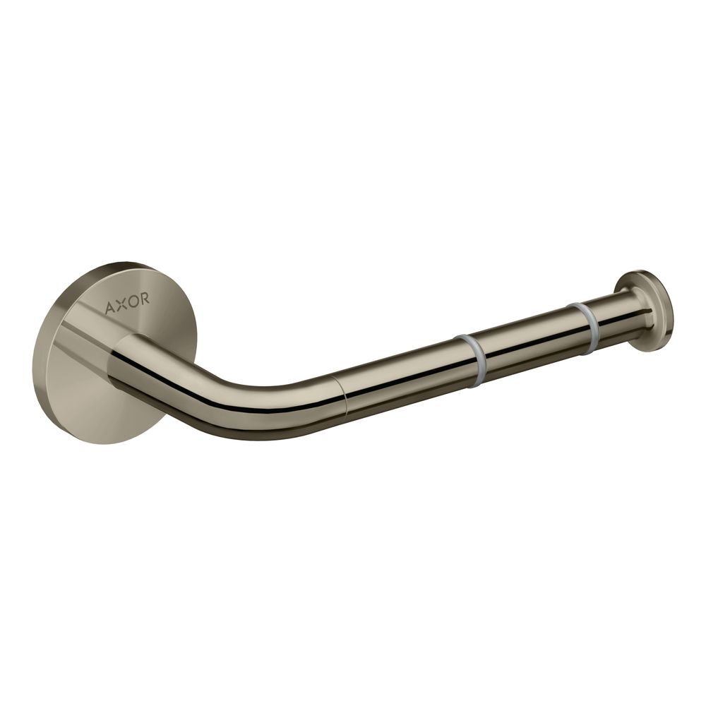 Hansgrohe AXOR Universal Circular Support de papier toilette circulaire, 83 mm, métal, nickel poli