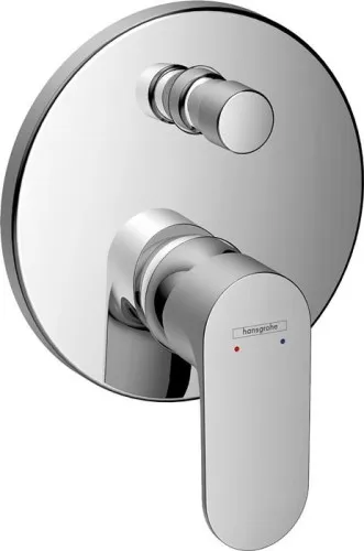 Mitigeur monocommande Hansgrohe Rebris S pour baignoire, encastré, 27,6 l/min pour iBox universal, Chromé