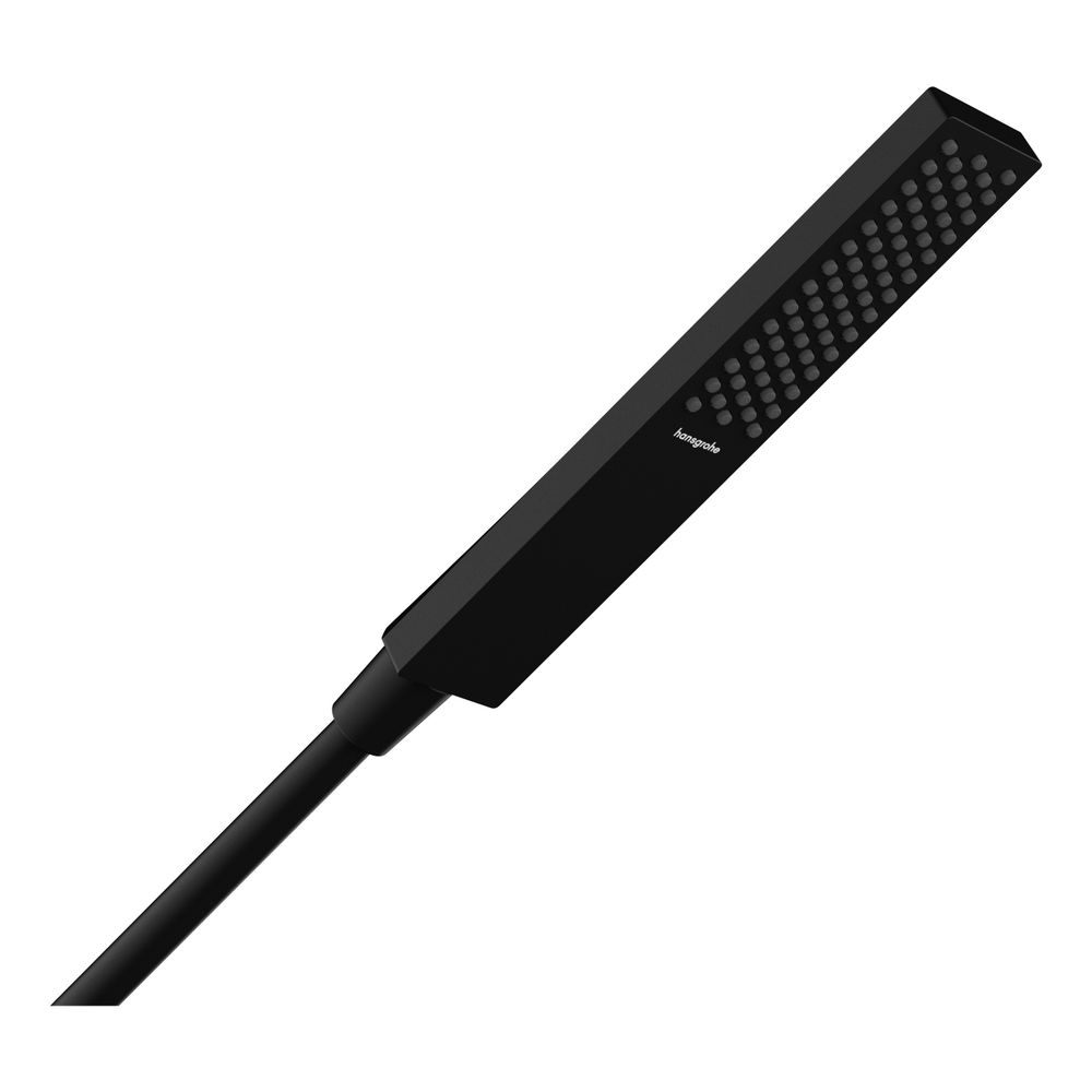 Hansgrohe HG Pommeau de douche Pulsify E 1 jet, EcoSmart noir mat